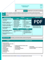 Caracterizacion Del Proceso de Mantenimiento