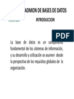 CUN AdministracionBasesDatos Introduccion PDF