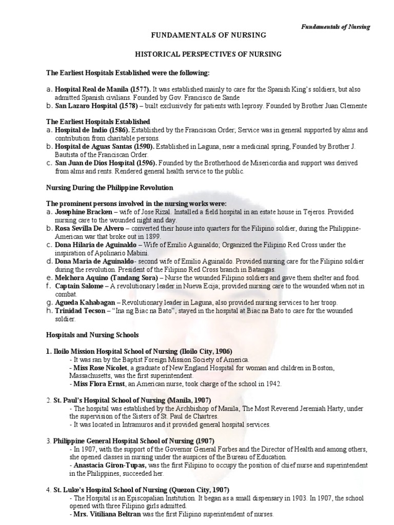 Nursing fundamentals essay 08 picture