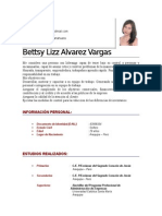 CV Bettsy Alvarez