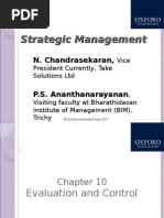 Chapter 10 Strategic Management