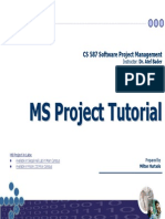 MS Project Tutorxsdsd