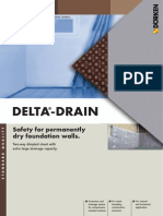Delta 43746 Delta Drain Membrana de Protectie Si Drenaj