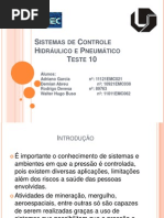 Sistemas de controle hidráulico e pneumático - T10