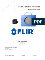 FLIR Gain Calibration Note