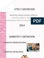 Diabetes y Gestacion