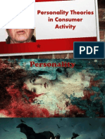 Personality Theories in Consumer Activity