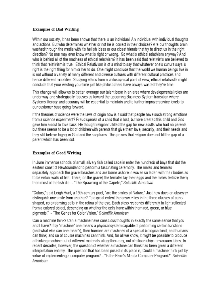 Example of an essay image