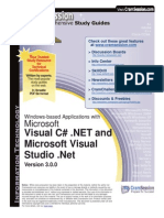 Microsoft Visual C #. Net