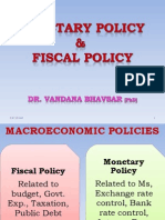 Monetary & Fiscal Policy