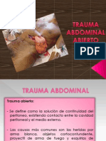 Traumatismo Abdominal