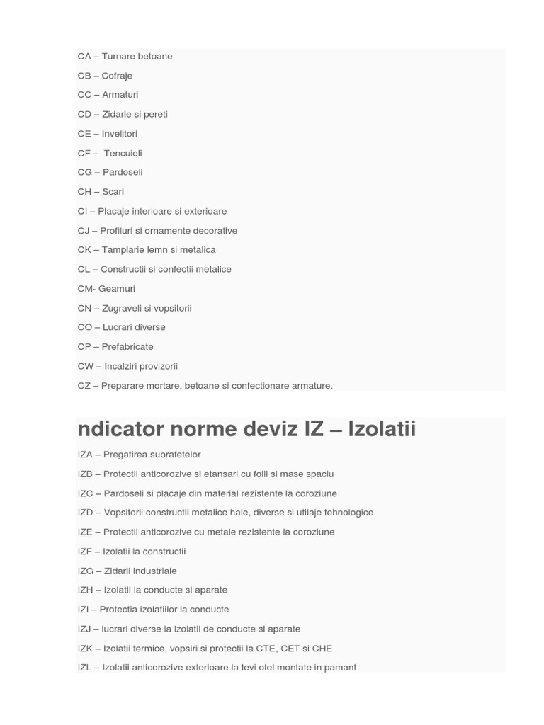 Coduri IND | PDF