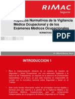 PICLima Aspectos Normativos Vigilancia Examenes Medicos Ocupacionales 2014