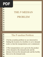 P-Median Model Facility Location