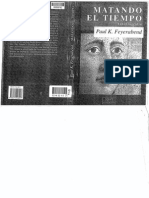 Feyerabend, Paul K. - Matando El Tiempo. Autobiografia