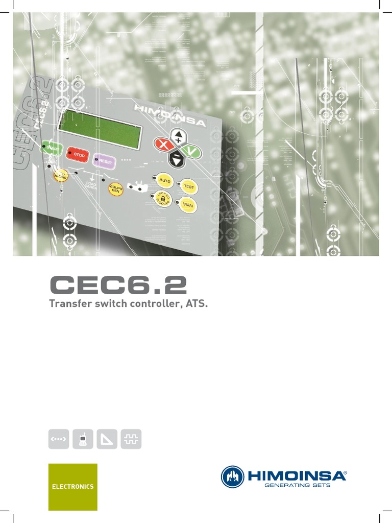 CEC6.2 ATS Controller Overview | PDF | Mains Electricity | Ac Power