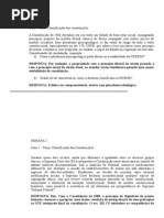 RESPOSTAS CAPTADAS Semanas 1 a 13 Constitucional