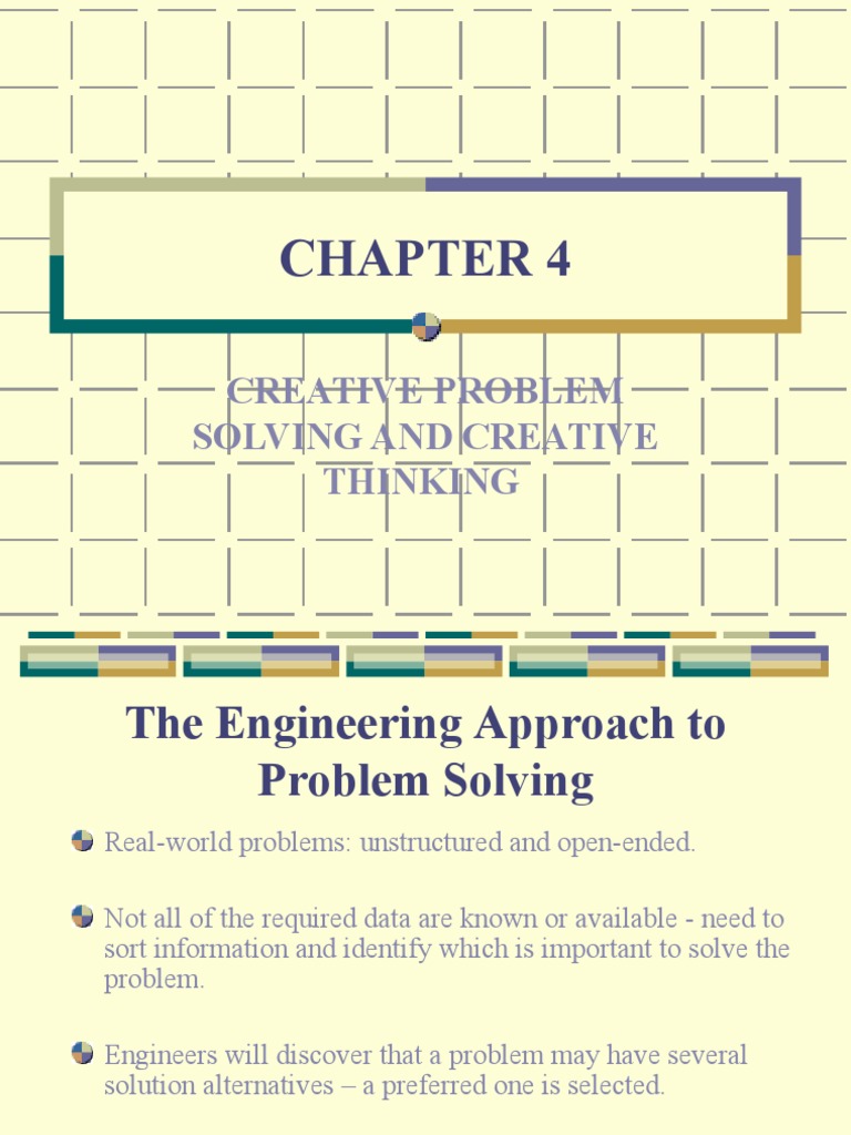 Creative Problem Solving and Creative Thinking | PDF | Engineering ...
