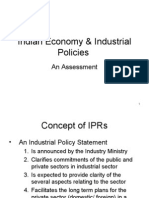Indian Economy & Industrial Policies: An Assessment