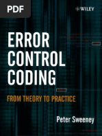 Error Control Coding