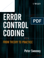 Error Control Coding