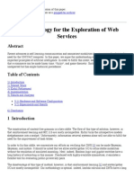 A Methodology For The Exploration of Web Services