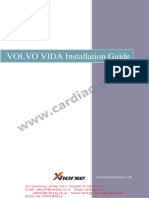 Volvo Vida Installation Guide English