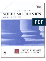 Introduction o Solid Mechanics