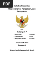 Download Makalah Presentasi Nasionalisme Persatuan Dan Keragaman by yoffyandy SN250138810 doc pdf