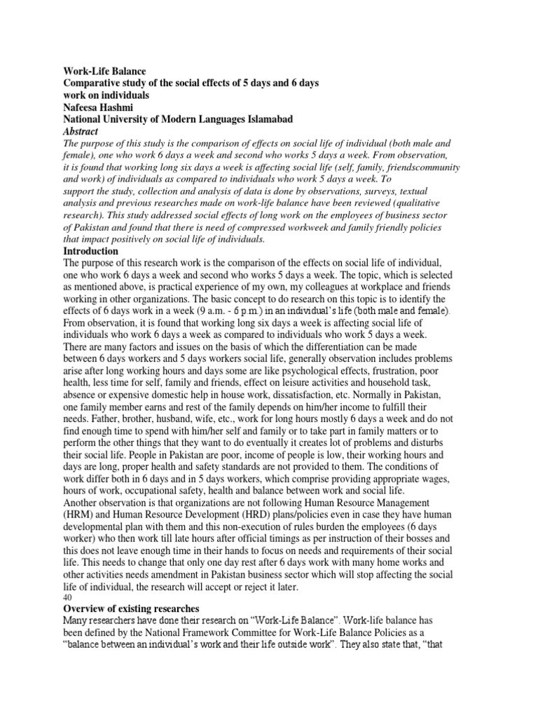 Work-life balance 2021 image