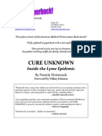 Cure Unknown Paperback Flier