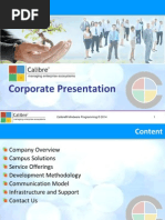 Calibre Corporate Presentation