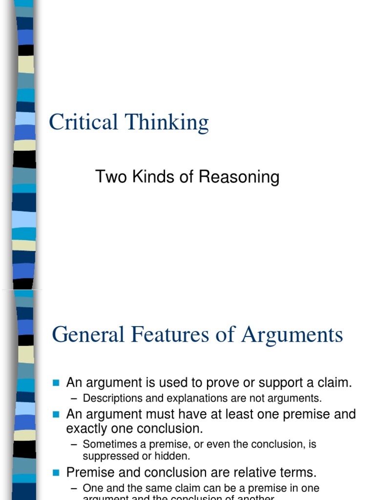 Two Kinds of Reasoning | PDF | Deductive Reasoning | Argument