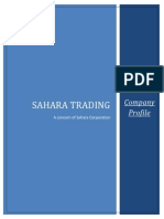 Sahara Trading - Profile