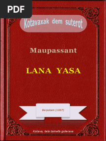 Lana Yasa, Ke Guy de Maupassant