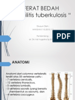 PTT Spondilitis TB