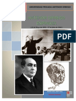 Antenor Orrego biografía filósofo peruano fundador APRA