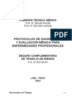 Protocolos de Diagnóstico y Evaluación Médica para Enfermedades Profesionales