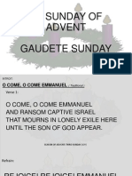 Third Sunday of Advent Sequence