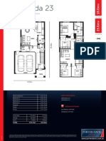 Granada 23: Standard Floorplan With Fenton Façade