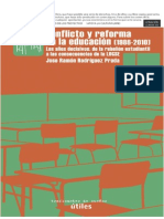 Conflicto y Reforma en La Educacion (1980-2010)