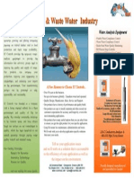 Water Industry Flyer - For Website and AWWA Show