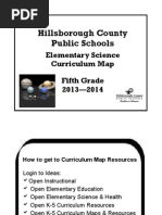 Fifth Grade Science Curriculum Map