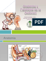 Anatomía y Fisiología de la Audición