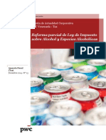 Boletín Actualidad Corporativa #23 - Reforma de La Ley de Impuesto Sobre Alcohol y Especies Alcohólicas