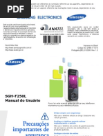 Samsung PT Celular SGH F250