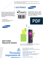 Samsung PT Celular SGH F250