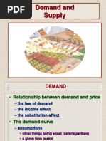 Demand and Supply