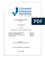 Advanced Manufacturing KMM1233: Group 2