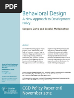 Behavioral Design